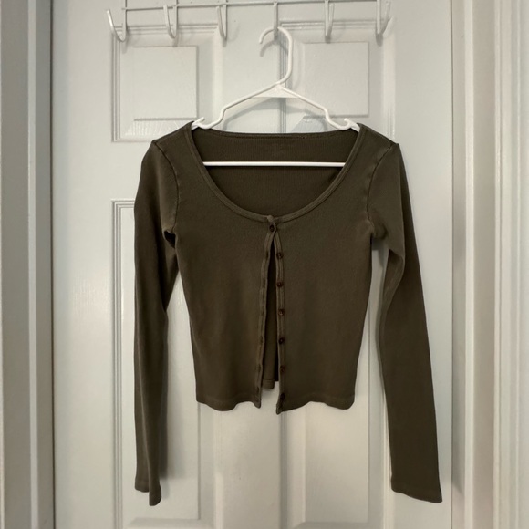 Cardigan! 🥑🤎 - Picture 1 of 3